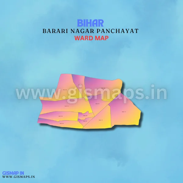 Barari Nagar Panchayat Ward Map